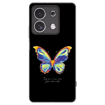 Picasee silikonový černý obal pro Xiaomi Redmi Note 13 4G - Diamanty Black