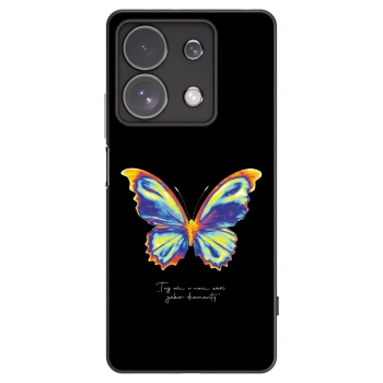 Picasee silikonový černý obal pro Xiaomi Redmi Note 13 Pro 4G - Diamanty Black