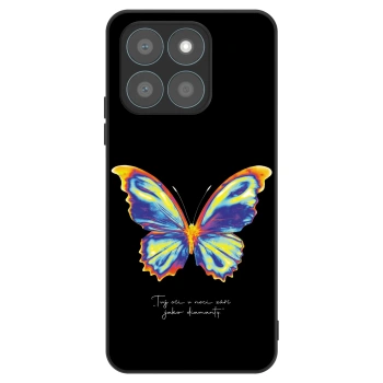 Obal pro Honor X8b - Diamanty Black