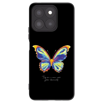 Picasee silikonový černý obal pro Honor X8b - Diamanty Black
