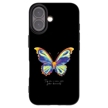 Picasee silikonový černý obal pro Apple iPhone 16 - Diamanty Black