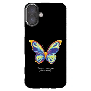 Picasee silikonový průhledný obal pro Apple iPhone 16 Plus - Diamanty Black
