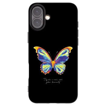 Picasee silikonový černý obal pro Apple iPhone 16 Plus - Diamanty Black