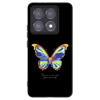 Picasee silikonový černý obal pro Xiaomi 14T Pro - Diamanty Black