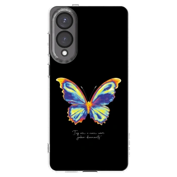 Picasee silikonový průhledný obal pro Samsung Galaxy S25 Edge 5G - Diamanty Black