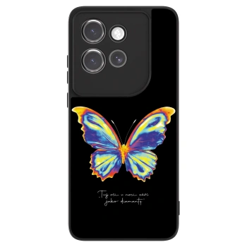 Obal pro Motorola Edge 50 Neo - Diamanty Black