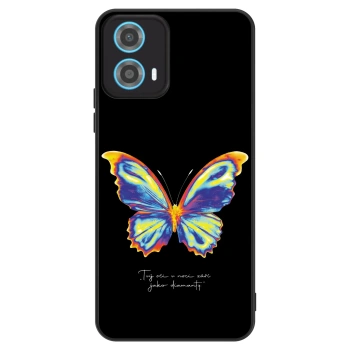 Obal pro Motorola Moto G34 5G - Diamanty Black