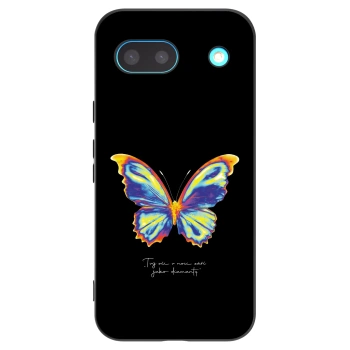 Picasee silikonový černý obal pro Google Pixel 8a - Diamanty Black