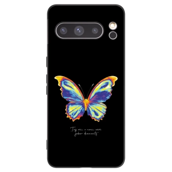 Picasee silikonový černý obal pro Google Pixel 8 Pro - Diamanty Black