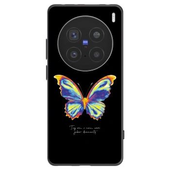 Picasee silikonový černý obal pro Vivo X200 Pro - Diamanty Black