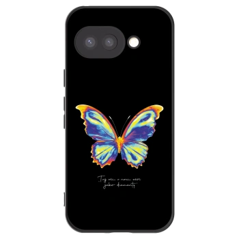 Picasee silikonový černý obal pro Google Pixel 9a - Diamanty Black