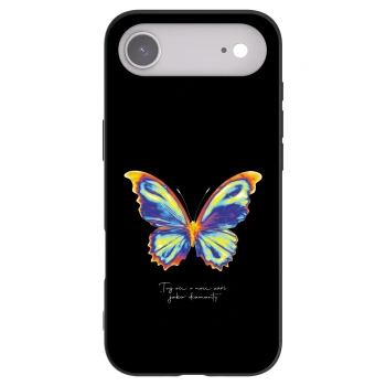 Picasee silikonový černý obal pro Apple iPhone Air - Diamanty Black