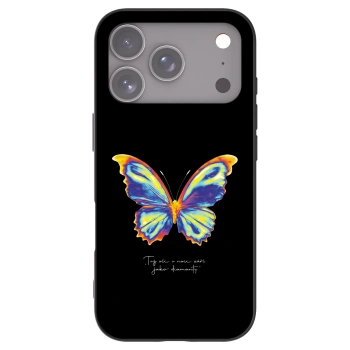 Picasee silikonový černý obal pro Apple iPhone 17 Pro - Diamanty Black