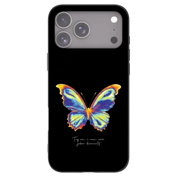 Picasee silikonový černý obal pro Apple iPhone 17 Pro Max - Diamanty Black