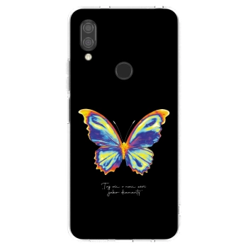 Picasee silikonový průhledný obal pro Xiaomi Redmi 7 - Diamanty Black