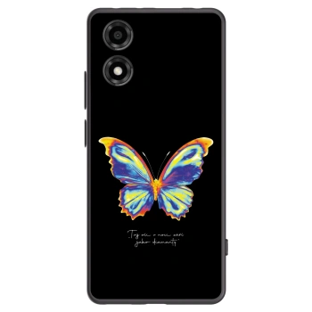 Picasee silikonový černý obal pro Motorola Moto E14 - Diamanty Black