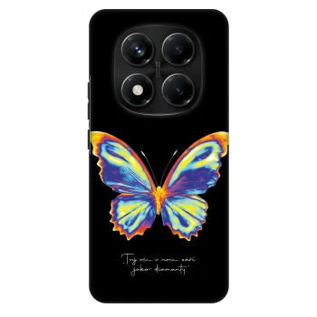 Obal pro Xiaomi Redmi Note 14 Pro+ 5G - Diamanty Black