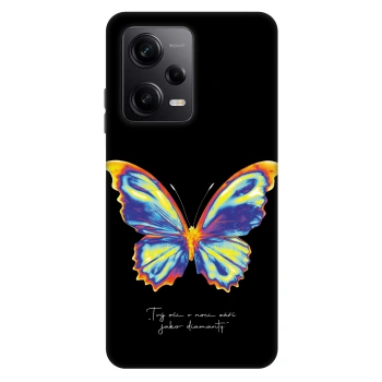 Obal pro Xiaomi Redmi Note 12 Pro+ 5G - Diamanty Black