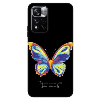 Obal pro Xiaomi Redmi Note 11 Pro - Diamanty Black