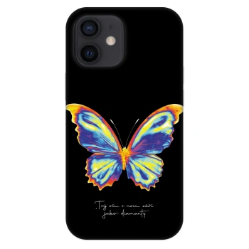 Obal pro Apple iPhone 12 mini - Diamanty Black