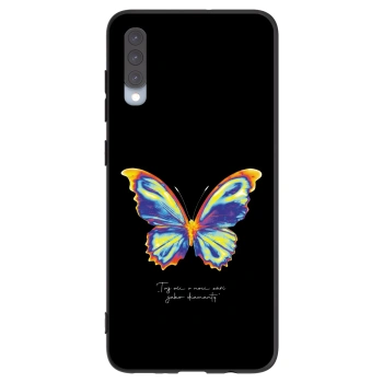 Picasee silikonový černý obal pro Samsung Galaxy A70 A705F - Diamanty Black