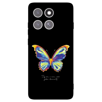 Picasee silikonový černý obal pro Motorola Edge 60 Pro - Diamanty Black