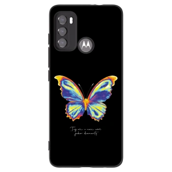 Picasee silikonový černý obal pro Motorola Edge 60 5G - Diamanty Black