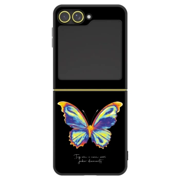 Obal pro Samsung Galaxy Z Flip7 FE 5G - Diamanty Black