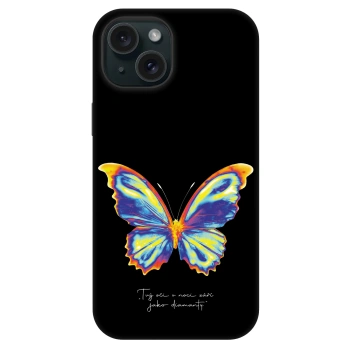 Picasee Fashion Case MagSafe Apple iPhone 15 - Diamanty Black