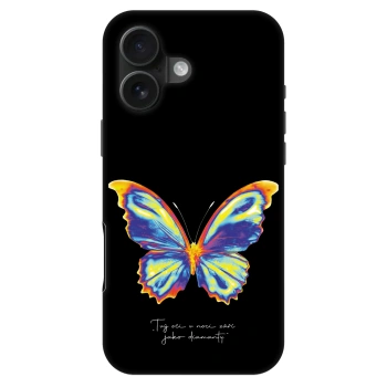 Obal pro Apple iPhone 16 - Diamanty Black