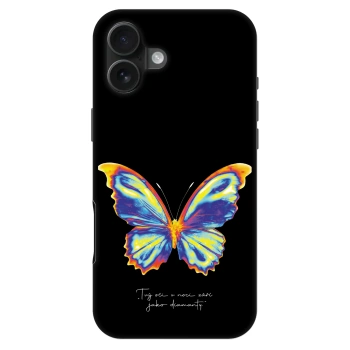 Obal pro Apple iPhone 16 Plus - Diamanty Black