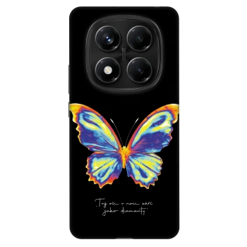 Obal pro Xiaomi Redmi Note 14 Pro 4G - Diamanty Black