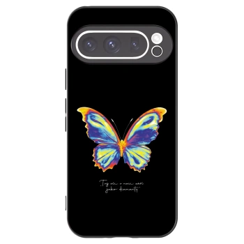 Picasee silikonový černý obal pro Google Pixel 9 Pro XL - Diamanty Black