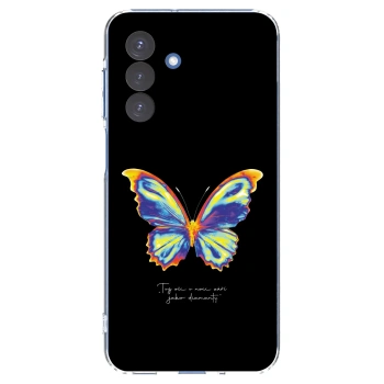 Picasee silikonový průhledný obal pro Samsung Galaxy A17 5G - Diamanty Black