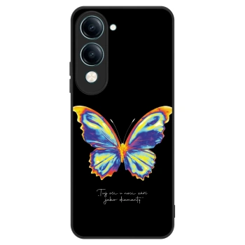 Obal pro Vivo Y29s 5G - Diamanty Black