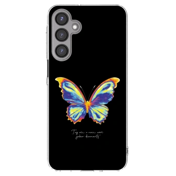 Picasee silikonový průhledný obal pro Samsung Galaxy A16 4G - Diamanty Black