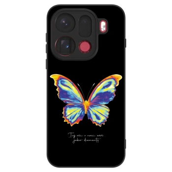 Obal pro OPPO Find X9 Pro - Diamanty Black