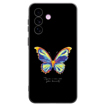 Picasee silikonový černý obal pro Samsung Galaxy A57 5G - Diamanty Black