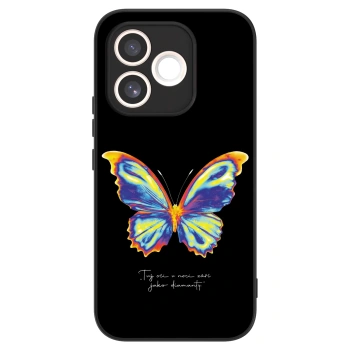 Obal pro Honor 600 Lite - Diamanty Black