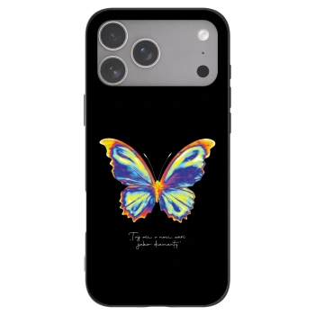 Picasee silikonový černý obal pro Apple iPhone 18 Pro Max - Diamanty Black