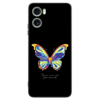 Picasee silikonový černý obal pro Motorola Moto G06 - Diamanty Black