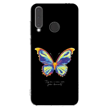 Picasee silikonový průhledný obal pro Honor 20 Lite - Diamanty Black