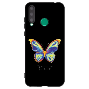 Picasee silikonový černý obal pro Honor 20 Lite - Diamanty Black