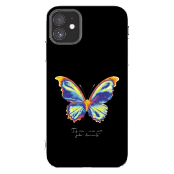 Picasee silikonový průhledný obal pro Apple iPhone 11 - Diamanty Black