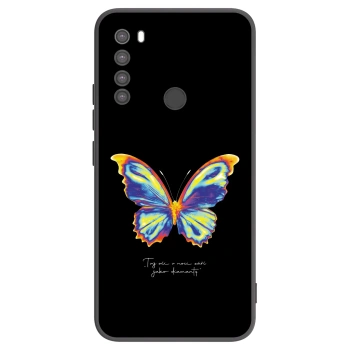 Picasee silikonový černý obal pro Xiaomi Redmi Note 8 - Diamanty Black