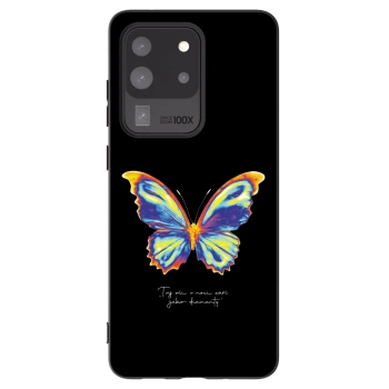 Picasee silikonový černý obal pro Samsung Galaxy S20 Ultra 5G G988F - Diamanty Black