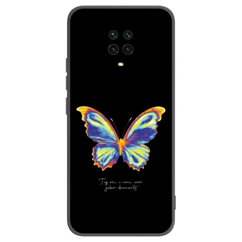 Picasee silikonový černý obal pro Xiaomi Redmi Note 9S - Diamanty Black