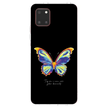 Picasee silikonový průhledný obal pro Samsung Galaxy Note 10 Lite N770F - Diamanty Black