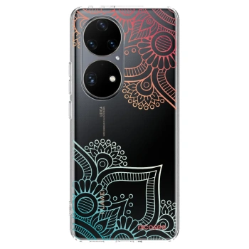 Obal pro Huawei P50 - Květinový vzor