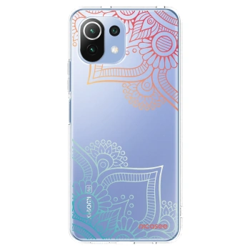 Picasee silikonový průhledný obal pro Xiaomi 11 Lite 5G NE - Květinový vzor
